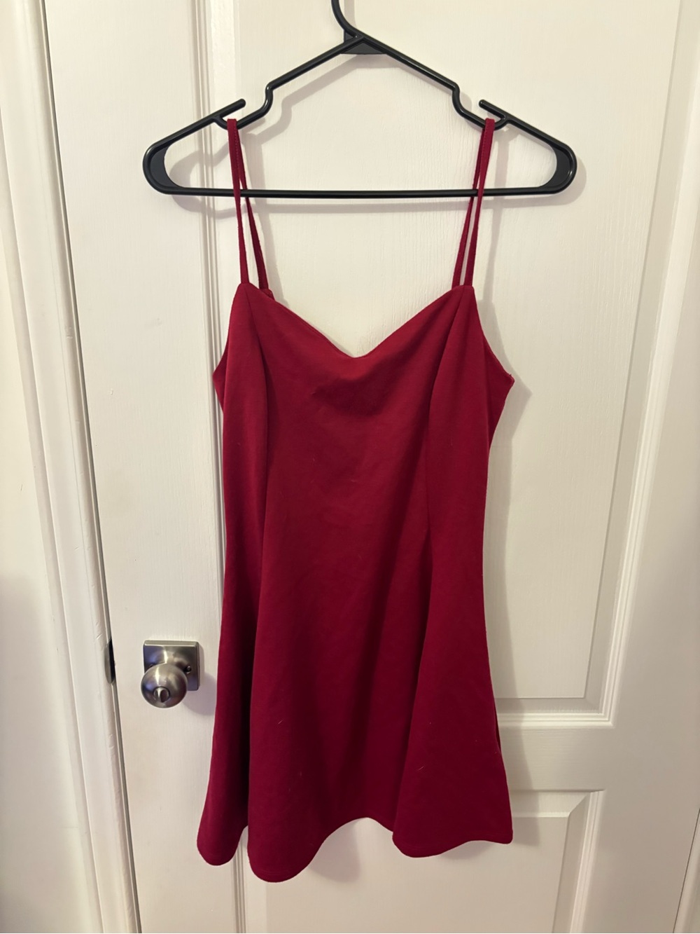 Bluenotes Wine Red Spaghetti Strap Dress